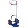 Extendable Hand Truck Blue and Red 49.5 X 53 X 114 Cm Steel