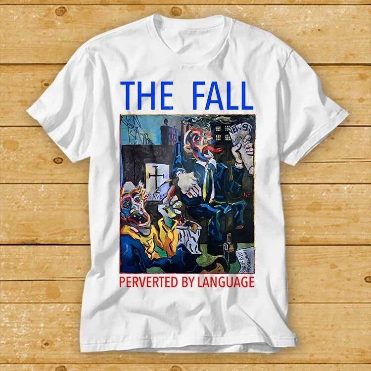 La T-shirt Autunnale Pervertita Dal Linguaggio Rock Punk Musica Film Divertente Meme 2279