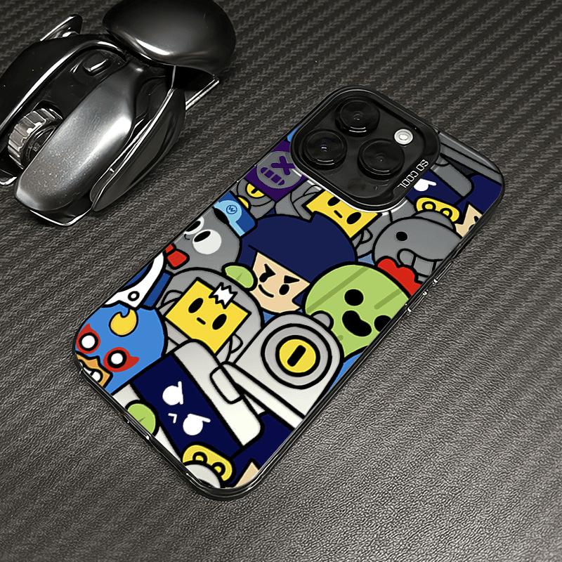 

Pinball Superman for IPhone17promax16plus Color Silver 15 Mobile Phone Case 1413 for Apple 12 Personality 11 For Apple 16E