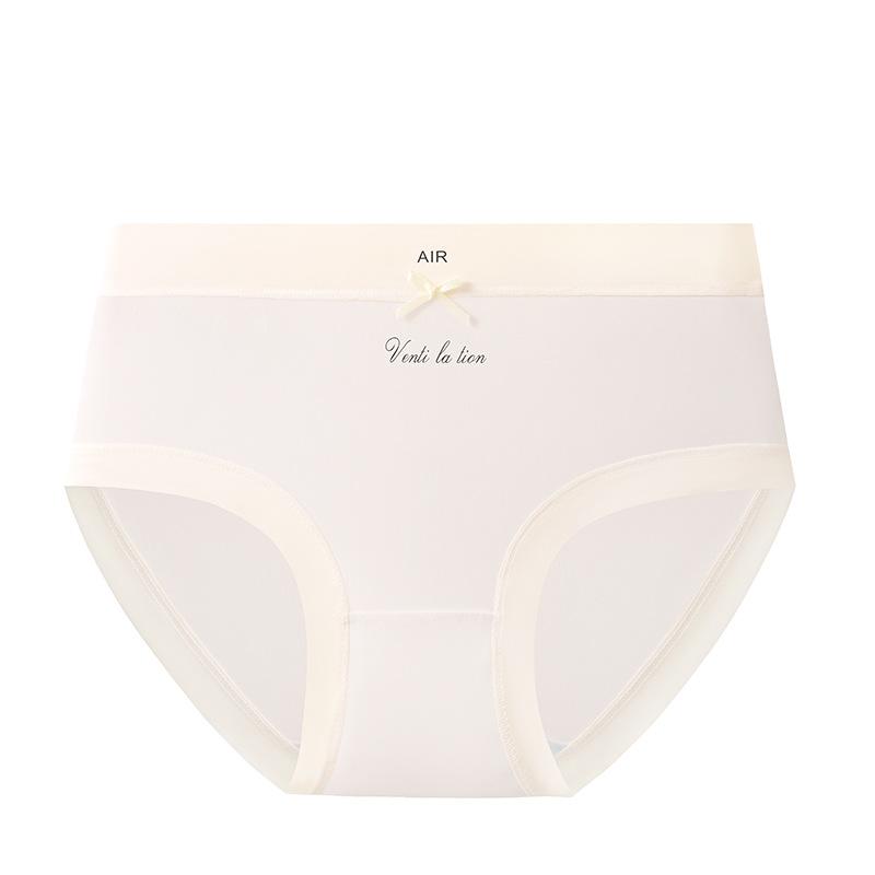 Women's Underwear Summer Pure Cotton Crotch No Trace Waist Simple Breathable