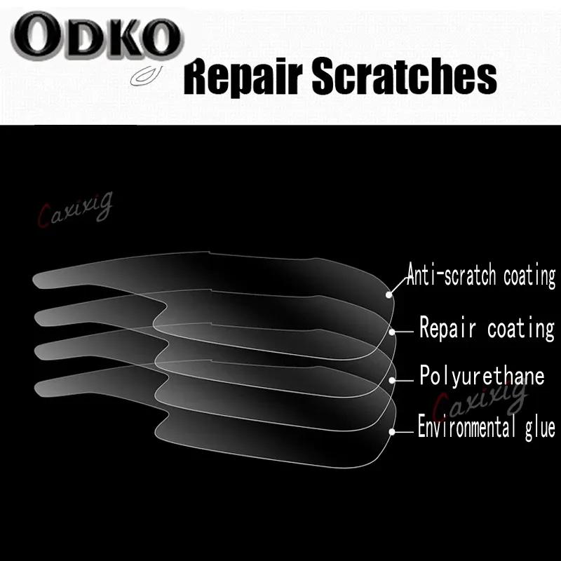 For Porsche Macan - Car Interior Film Dashboard Piano Board Shift Center Console Anti-scratch Transparent TPU PPF Film