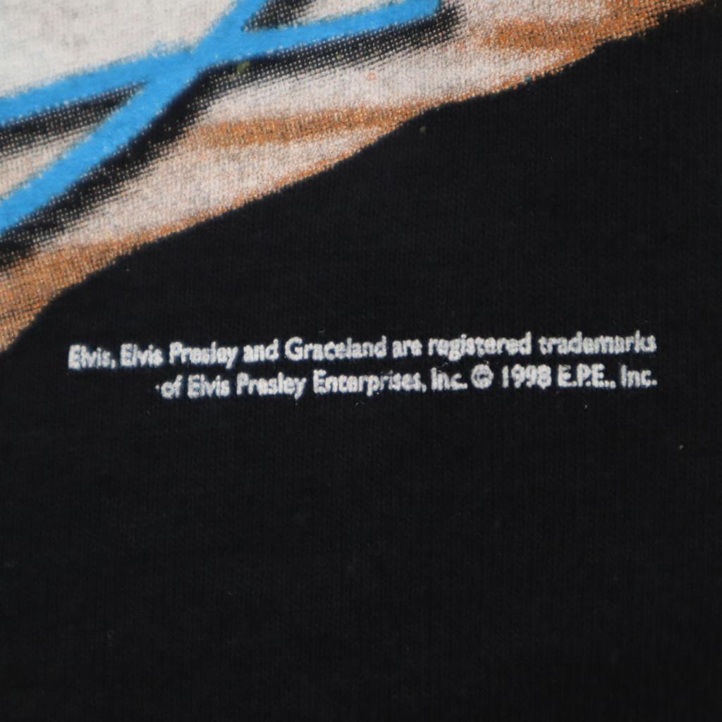 Beauty Products ALSTYLE Elvis Presley Short Sleeve T-shirt M Black Men's Used