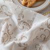 French Cotton And Linen Tablecloth Rectangular Dining Table Cloth Desk Tv Bedside Table Light Luxury High-End Coffee Table Fabric