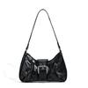 Korean Style Trendy and Versatile Maillard Style Underarm Bag European and American Retro Fashion High End Wasteland Style Single Shoulder Women's Bag