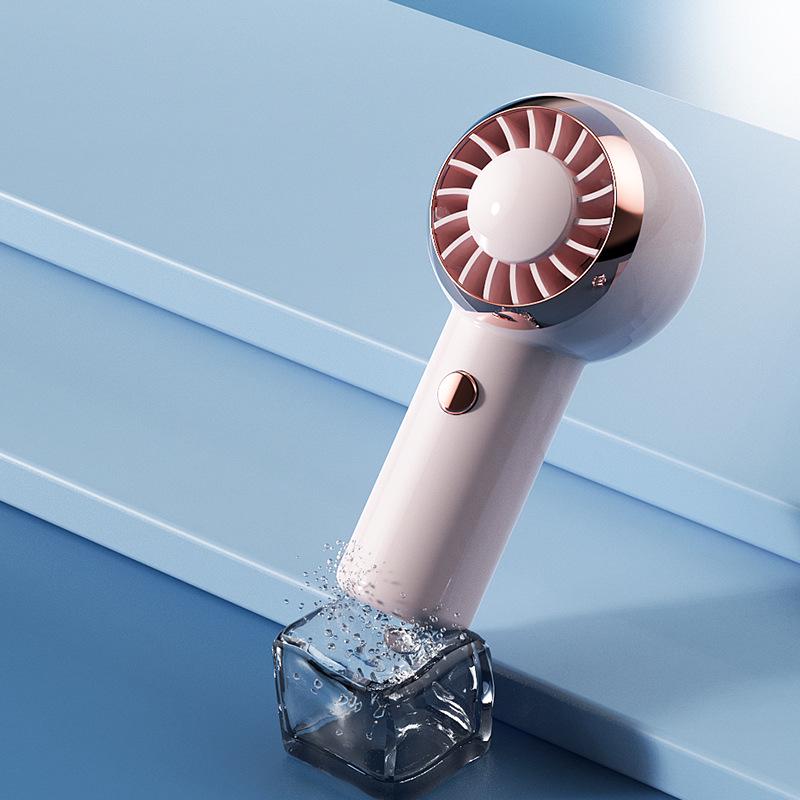 

F3 Mini Handheld Climbing Fan: Portable Turbine, USB Rechargeable, High-Speed Desktop & Outdoor Use. F3