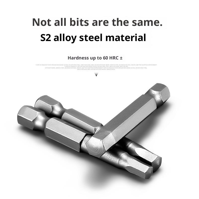 10Pcs Hex Shank Magnetic Head Screw Driver 50/100Mm Screwdriver Bits H1.5-H12 Nut Driver Set Power Drill Adapter Screw Driver