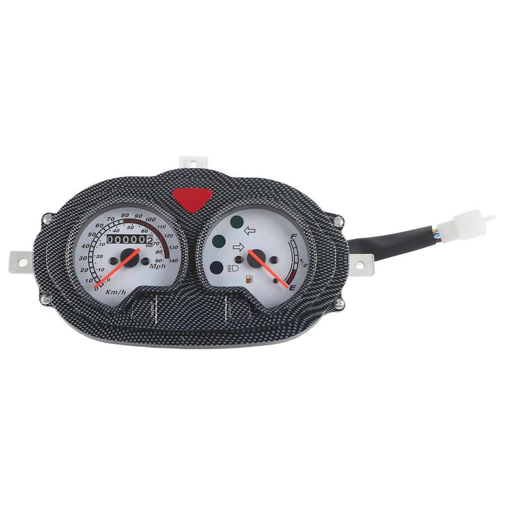 Universal Vintage Style Motorcycle Scooter Speedometer Plastic Dash Instrument for Motorcycles Scooter