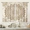 Light Colored Totem Printed Curtains Christmas Decorations Bedroom Living Room Home Decoration Made Of Polyester Area Decor