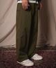PERSTEP Work Chino Wide Pants Khaki Kjlp4732
