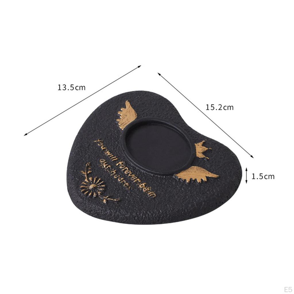 Cat Dog Memorial Stone Gravestone Cement Cemetery Sign Accessories for Shelf Decor Weather Resistant