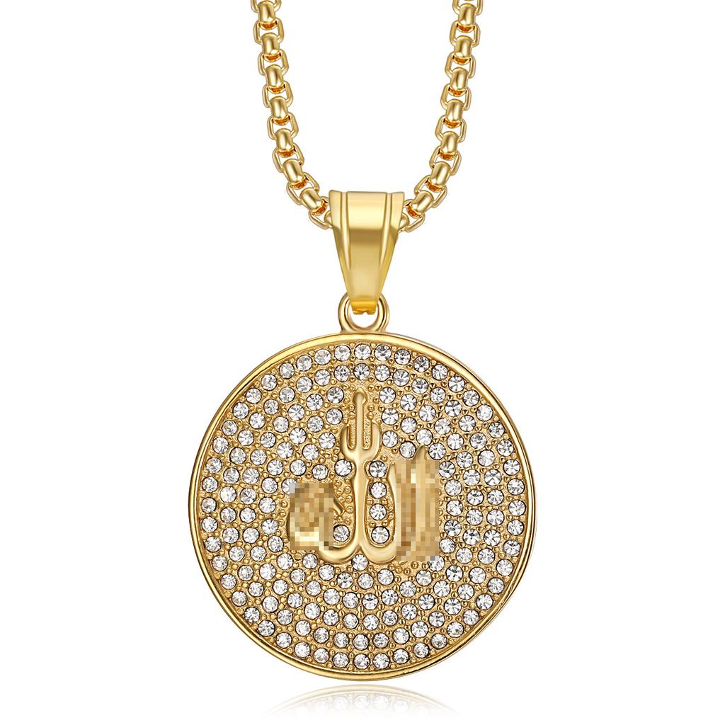 2025 Fashion Trend Jewelry Inlaid Zircon Letter Symbol Pendant Necklace