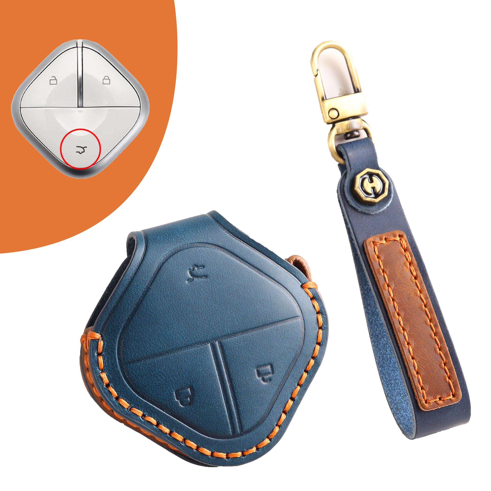 

Wuling Bingo 2023 Key Cover: All-Inclusive Baojun Yue KIWI Key Bag with Buckle синий