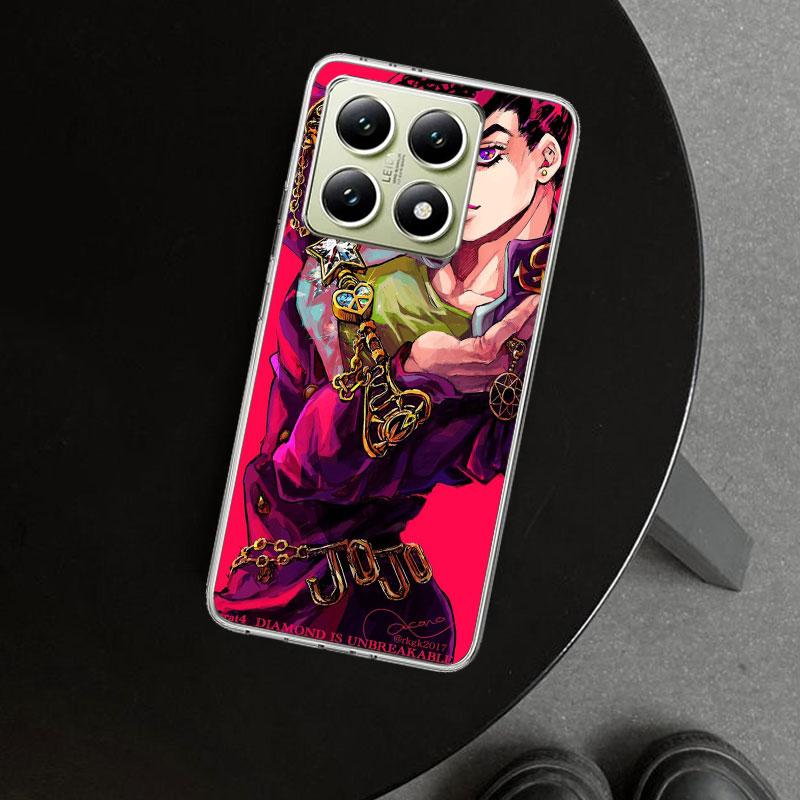 JoJo Adventure Higashikata Josuke Phone Case Cover for Xiaomi Redmi Note 15 14 13 12 11 Pro Plus 14S 12S 11S 11T 11E 10S 10 Cust