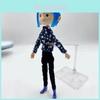 Coraline 7-calowa figurka akcji z PVC z płaszczem przeciwdeszczowym i pasiastą koszulą dla kolekcjonerów