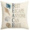 Nautical Theme Fashion With Zipper Closure Living Room Sofa Ocean Style Decorative Pillow Cover Does Not Include Pillow Core