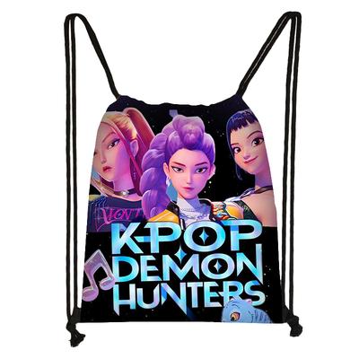 Witch Hunter Bundle Bag Children'S Large Capacity Drawstring Storage Bag Outdoor Portable Large Backpack