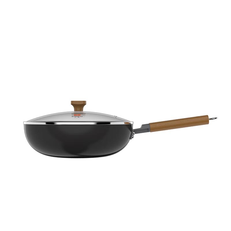Sanhe Stainless Hammered Iron Wok