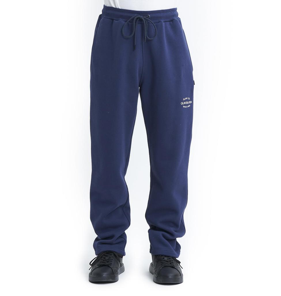 Quiksilver Men's Washed Fleece-Lined Sweatpants (QPT234063 NVY)
