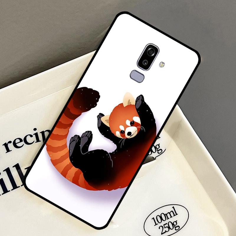 Roter Panda Niedliches Tier Hülle Für Samsung Galaxy J7 J1 J5 J3 2016 A3 A5 2017 A6 A7 A8 A9 J4 J6 Plus J8 2018 Abdeckung