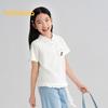Balabala Girls' Cartoon Polo T-shirt