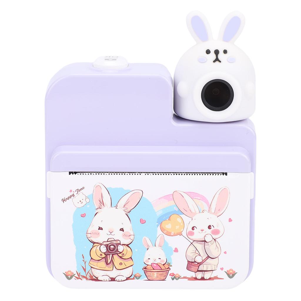 Print Camera 3 Inch Color Screen 32MP 1080P HD Print Digital Camera with 3 Rolls Print Paper for Present