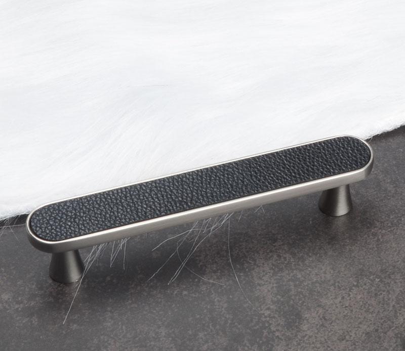 Furniture Hardware Bedroom Cabinet Kitchen Leather Handle