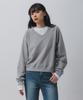 BAKKEN [Set] [Long Sleeve + Sweatshirt] Sweatshirt Layered T-Shirt Set Bk5974_4999