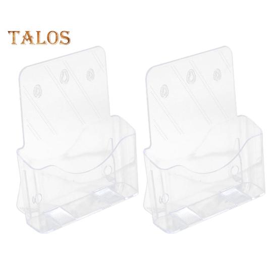 

2 шт., держатель для брошюр формата А4, одинарный/двухслойный, прозрачное настенное крепление, столешница, брошюра, флаер, буклет, журнал для документов, литературный стенд, органайзер 2pcs Single Layer