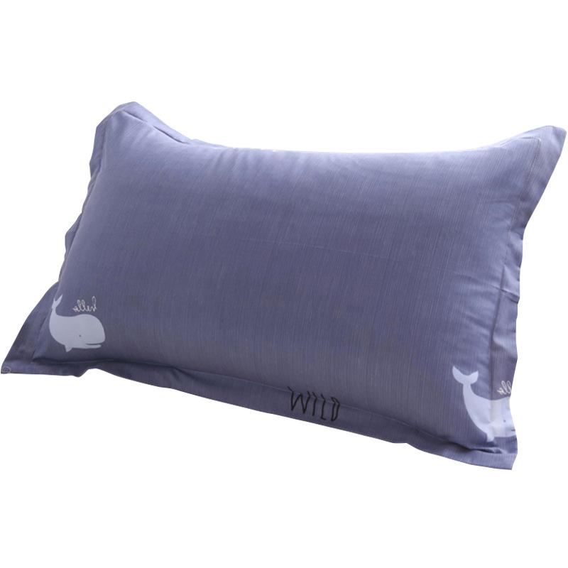 Thickened 48x74cm Pillowcase for Men and Women - Single Piece Cover for Dormitory