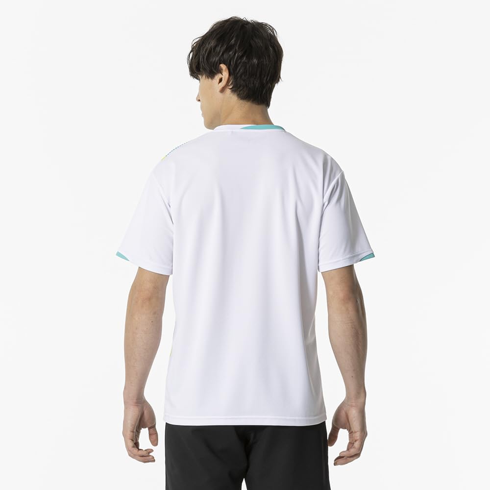 Game Short Dynamotion Officially Approved by the Japan Badminton Size 62JAB021 Tennis/Badminton Shirt, Sleeve, Moisture-Wicking, Quick-Drying, Fit,