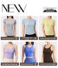 Women's Summer Sleeveless Yoga Top with Chest Pads - Versatile Camisole for Outdoor Wear