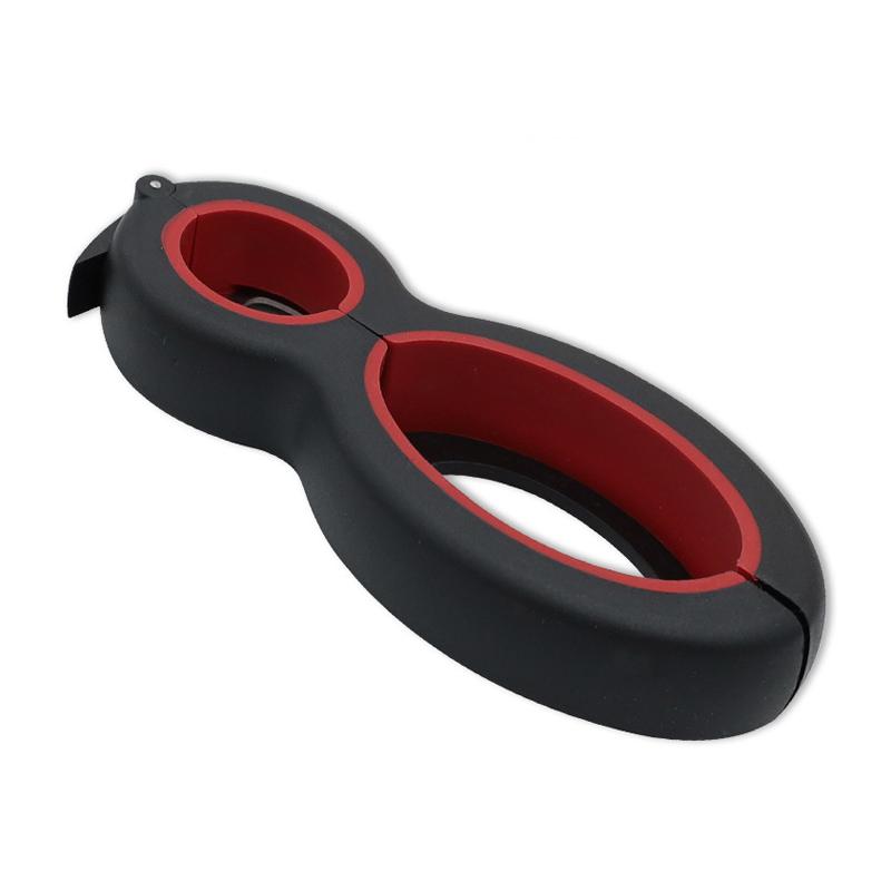 Multifunctional 6 In 1 Simple Can Opener All In One Jar Gripper Can Wine Beer Lid Twist Off Jar Bottle Opener Kitchen Tools