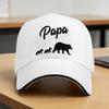 Fathers Day Papa Bear Periodic Table Sun Baseball Cap Summer UnisexTeens  Print Trucker Hat Tennis Skate Baseball Caps