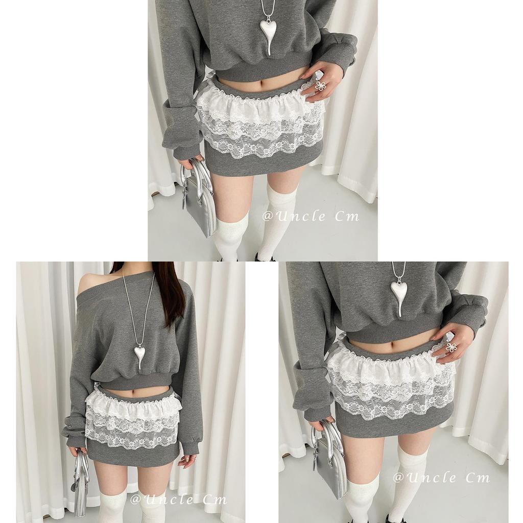 Original Design Flower Lace Waist Belt With Plastic Buckle For Dresses And Jeans