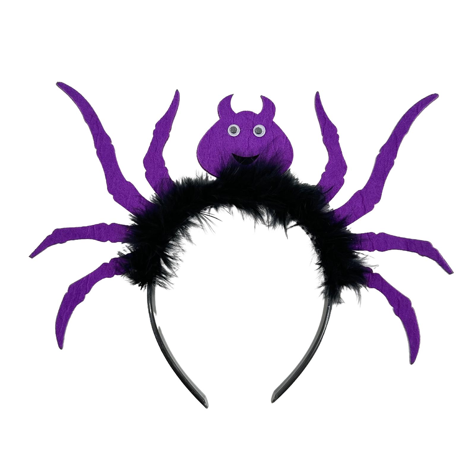 

Sweet Live Broadcast Hairband Women Students Photoshoot Hairband Spiders Shape Headbands Multiple Color 3