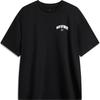 Li-Ning Wade Series Letter Print Comfortable Breathable Loose Short Sleeve T-Shirt Men Tops Black AHSU169-1