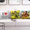 Federa Cuscino R-Ronaldo Custodia Stanza Camera da letto Divano Soggiorno Stella Schienale Auto C-Cr7 Quadrato Calcio Testiera