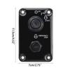 Compatiblefor 704-82570-08 704-82570-08-00 704-82570-12-00 Outboard Top Single Engine Key Ignition Switch Assembly Panel