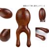 Wooden Scalp Massage Gua Sha Natural Wood Handy Improves Blood Stimulates Acupressure Stimulates the and Relaxes the Nose and Ears Shape Face and