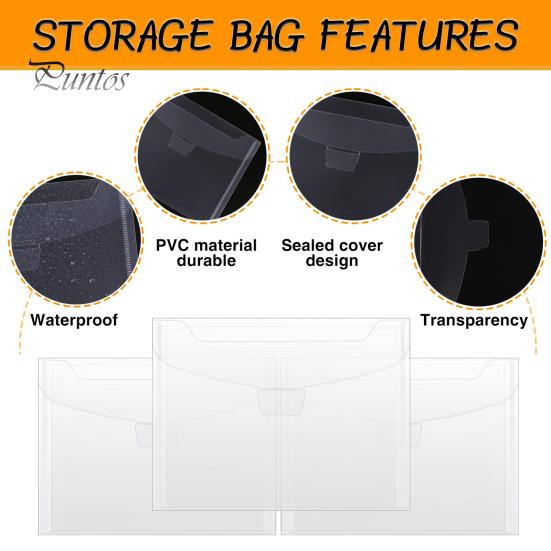 40 szt. Torba do przechowywania stempli Zagęszczone arkusze magnetyczne Łatwa i wygodna organizacja DIY Akcesoria do scrapbookingu