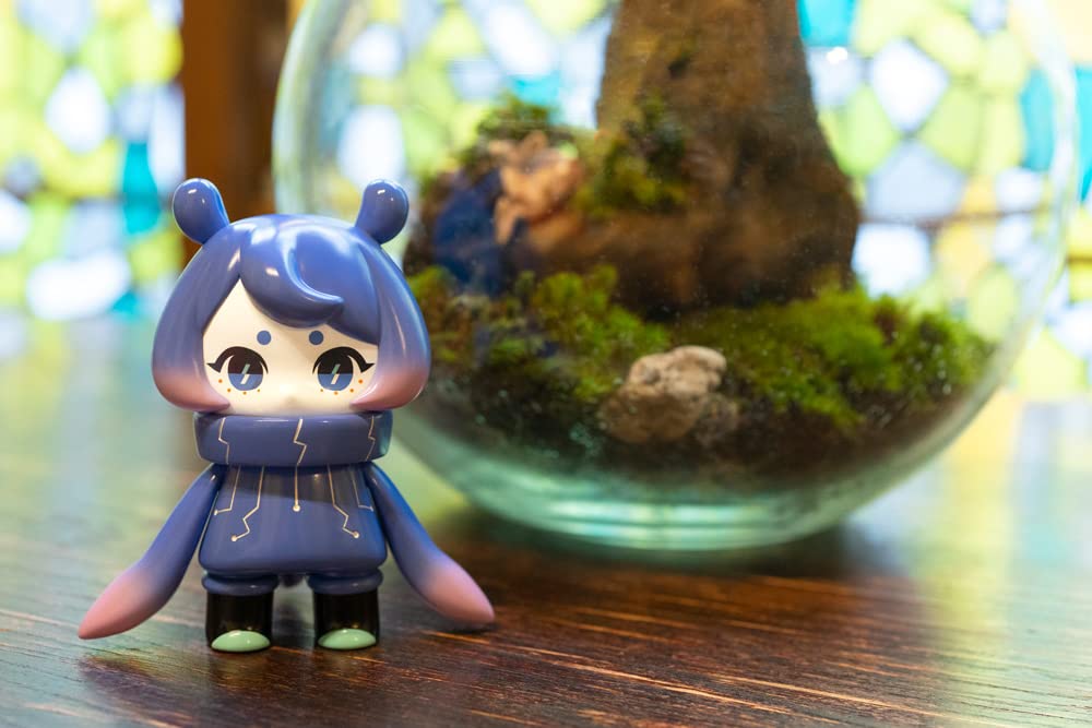 Hinomoto Heavy Industries Marine Exploration Robot Denshitako 3 Color PVC Painted Complete Figure AF002 No. [Aquarium Ver.] Non-scale