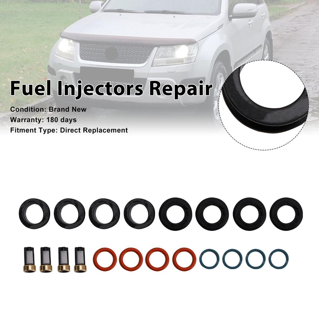 Fuel Injector Seal O-Ring 15710-78K00 Fit Suzuki Grand Vitara 2.4L 2009-2013