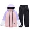 Unisex Winter Ski Suit: Windproof, Water-Repellent Jacket and Pants for Outdoor Snowboarding and Skiing.
