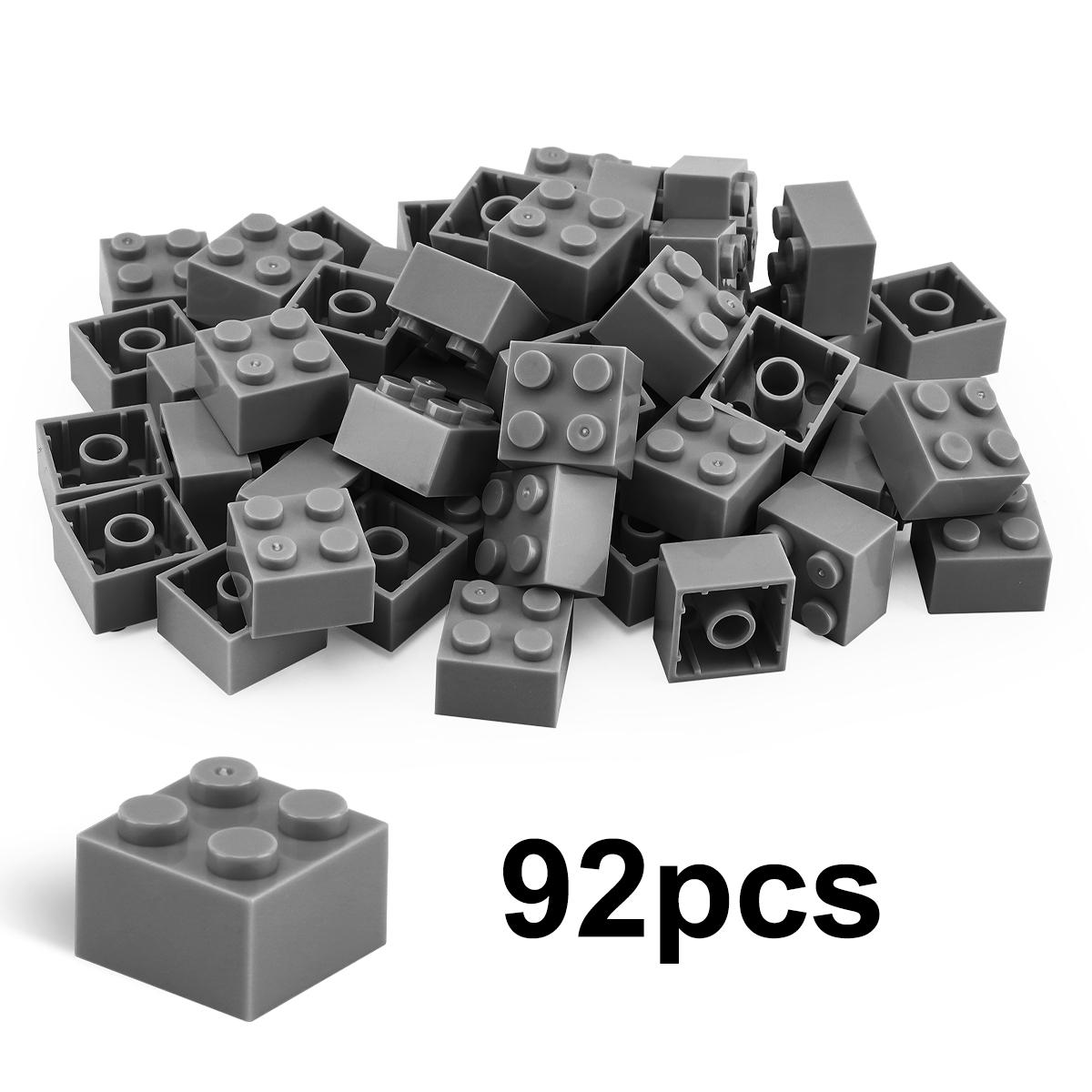 100g 2x2 HochbausteinBausteine Dicke FigurenSteine Noppen Lernorientiert Kreativ GrößeKompatibel Mit Spielzeug fürKinder 100g 2x2 high brick