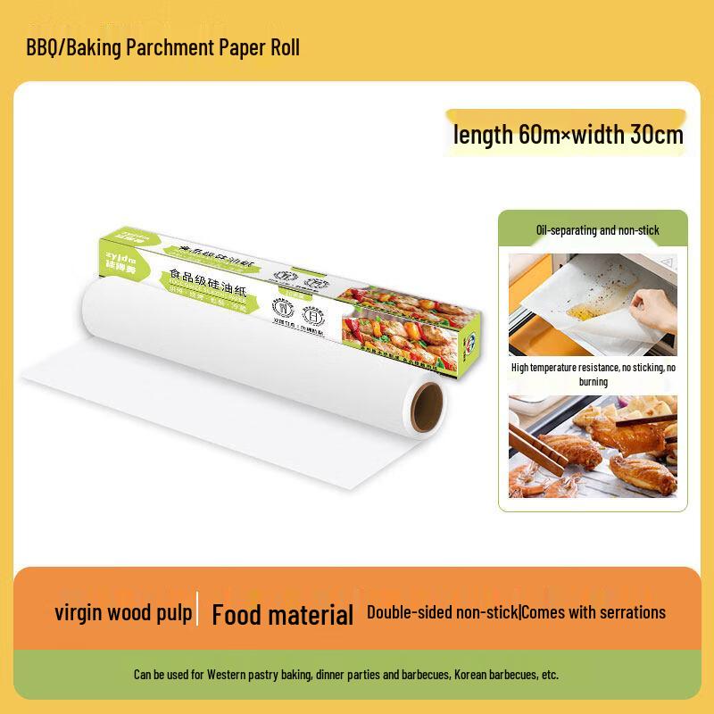 ZISIZ Parchment Baking Paper Roll