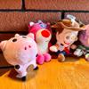 6pcs/set Toy Story Keychain Plush Cute Woody Jesse Bath Lightyear Plush Toy Stuffed Cartoon Doll Xmas Gifts..