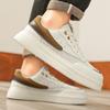 Classic black and white with casual shoes, light and comfortable soft-soled cushioning low-top board shoes