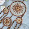 Bohemian Dream Catcher Hand-woven Pampas Grass Wind Chime Wall Hanging For Bedroom Birthday Festival Gifts Home Accessory Crafts