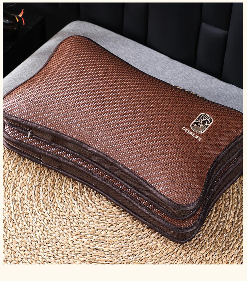 Summer Ice Vine Three Dimensional Breathable PE Vine Pillow Summer Cooling Pillow Set