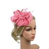 Feather Fascinator Caps Mesh Makeup Prom Elegant Hair Accessories  Women